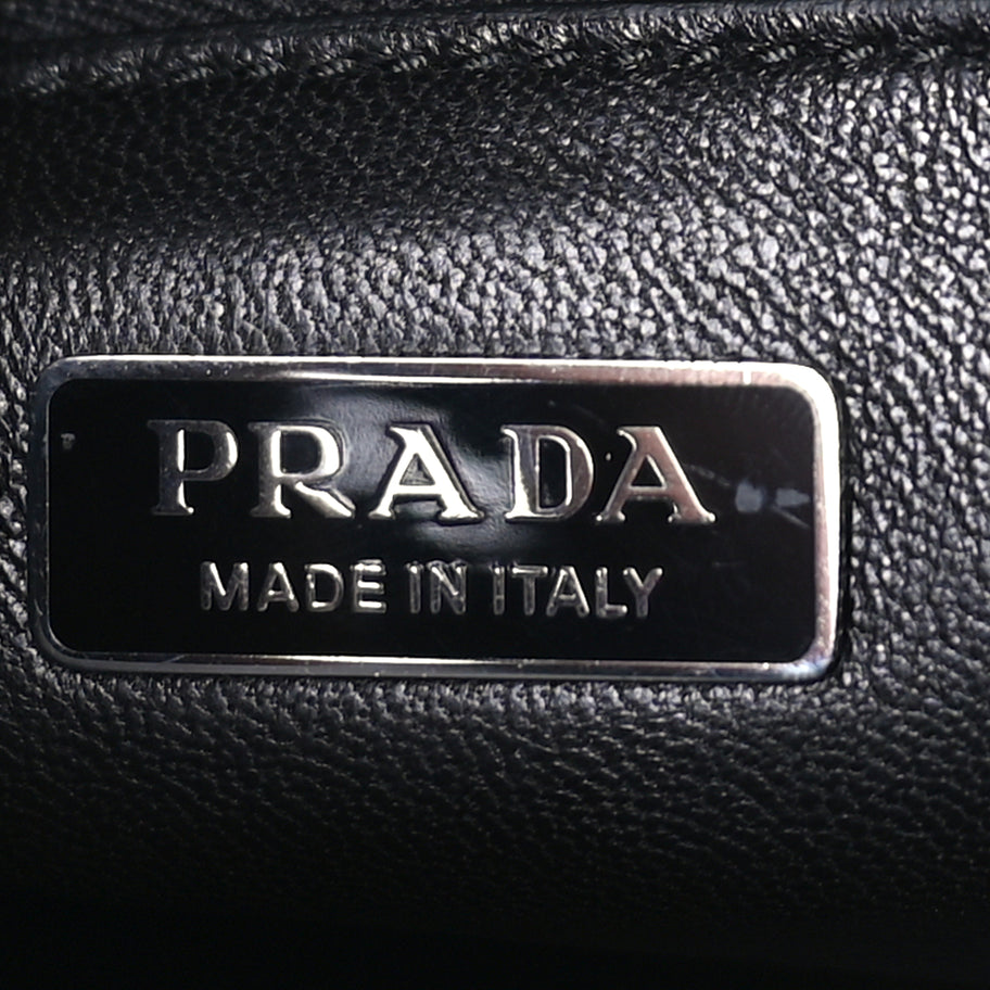 Prada Spazzolato Tote  Black Image 5
