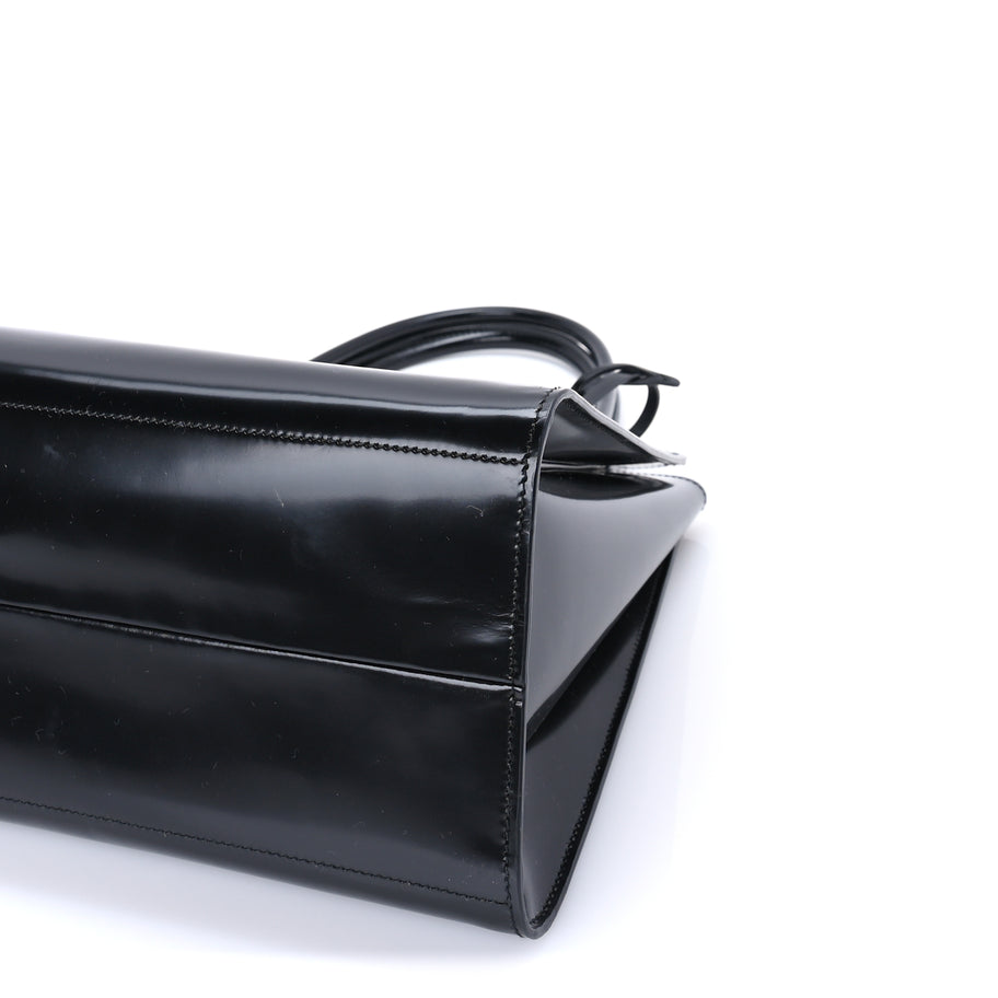 Prada Spazzolato Tote  Black Image 8