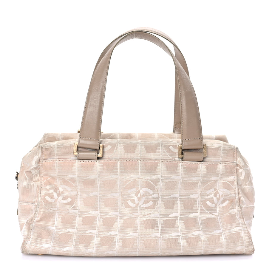 Chanel Nylon Travel Shoulder Bag  Pink Image 1