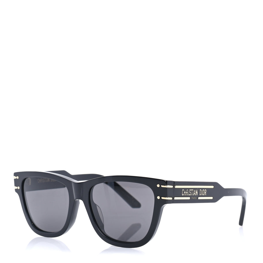 Christian Dior Diorsignature S6U Square Sunglasses  Black Image 1