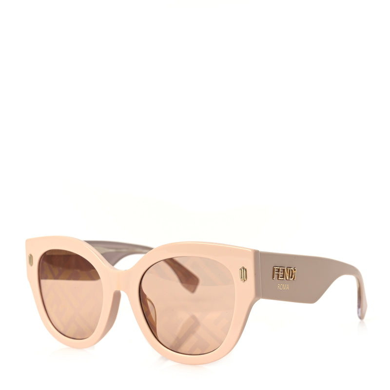  Fendi Acetate FF Cat Eye Sunglasses FF0452/F/S Pink