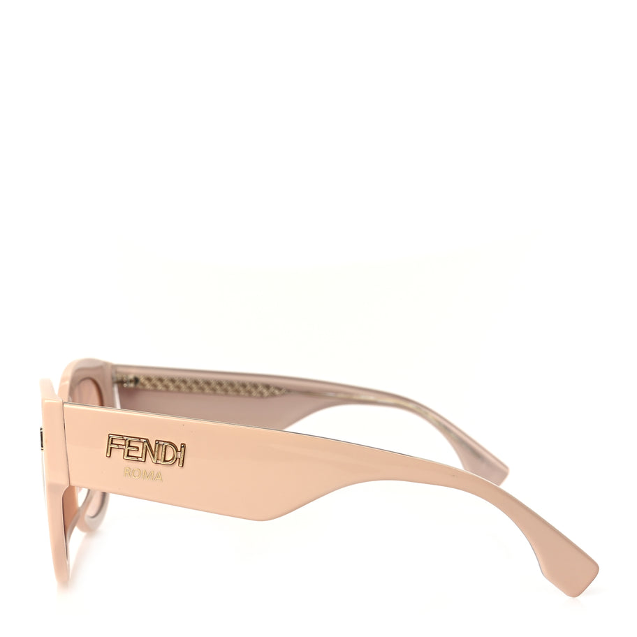 Fendi Acetate FF Cat Eye Sunglasses FF0452/F/S Pink Image 3