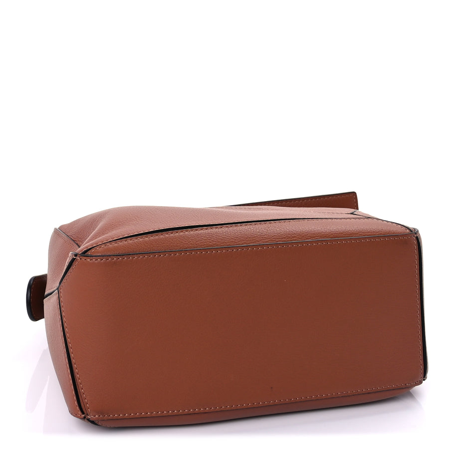 Loewe Calfskin Mini Puzzle Edge Bag Tan Image 3