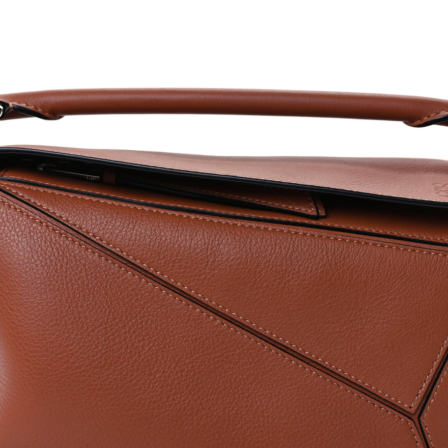 Loewe Calfskin Mini Puzzle Edge Bag Tan Image 6