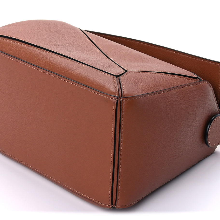 Loewe Calfskin Mini Puzzle Edge Bag Tan Image 7