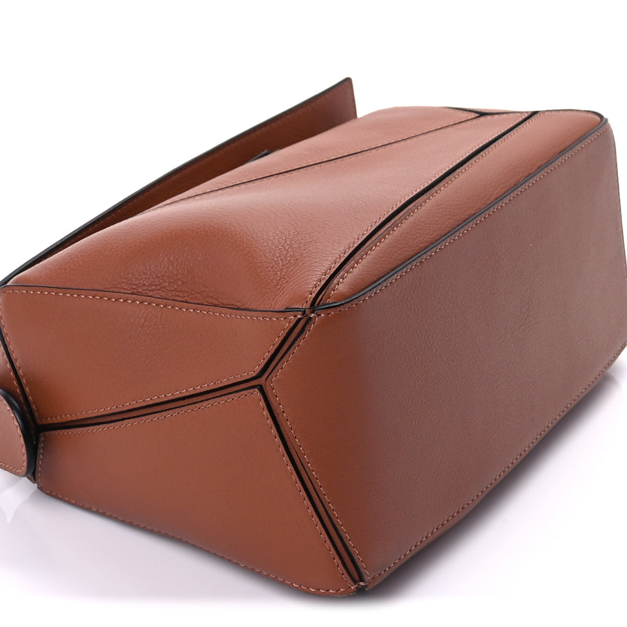 Loewe Calfskin Mini Puzzle Edge Bag Tan Image 8