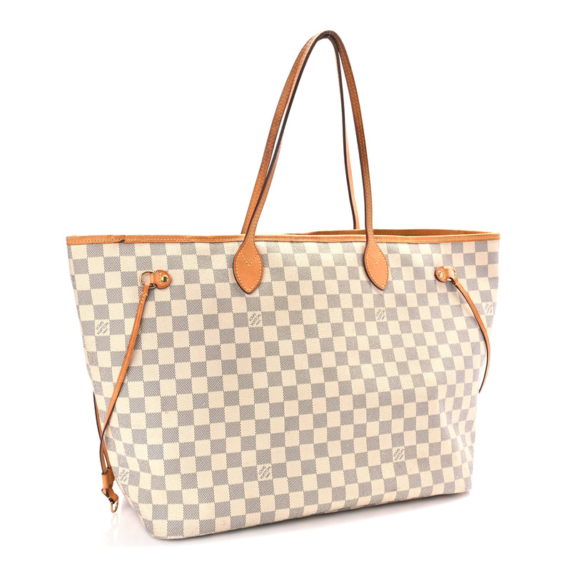  Louis Vuitton Damier Azur Neverfull GM