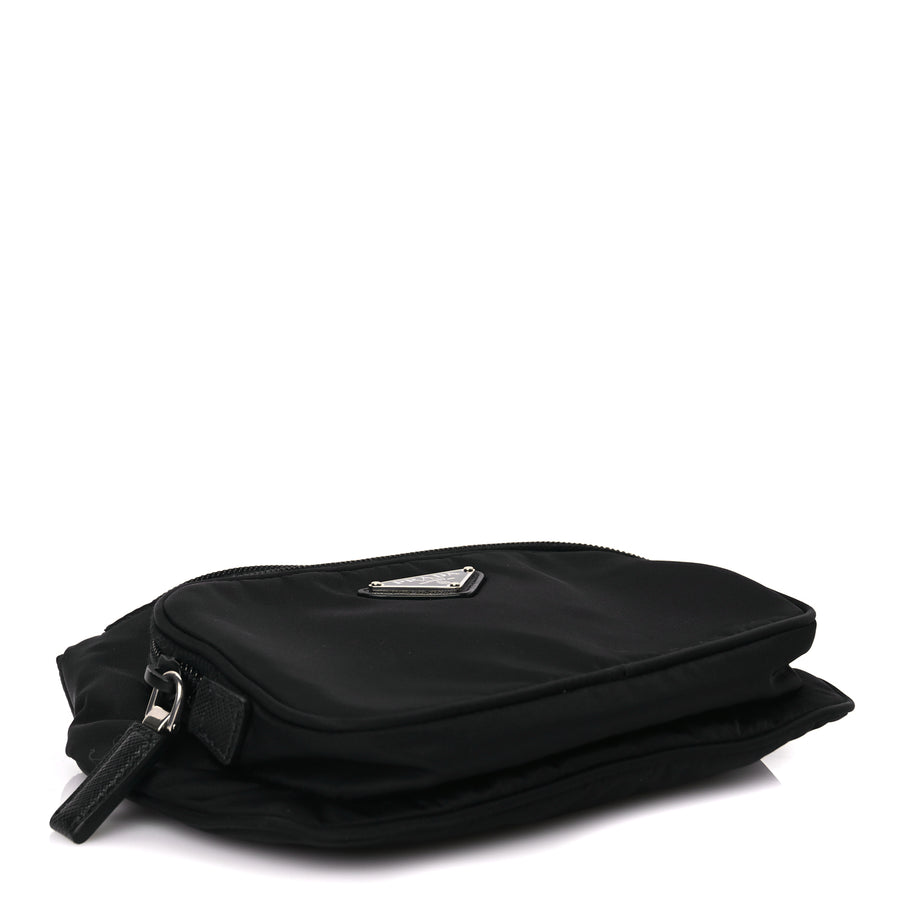 Prada Re-Nylon Saffiano Belt Bag Black Image 3