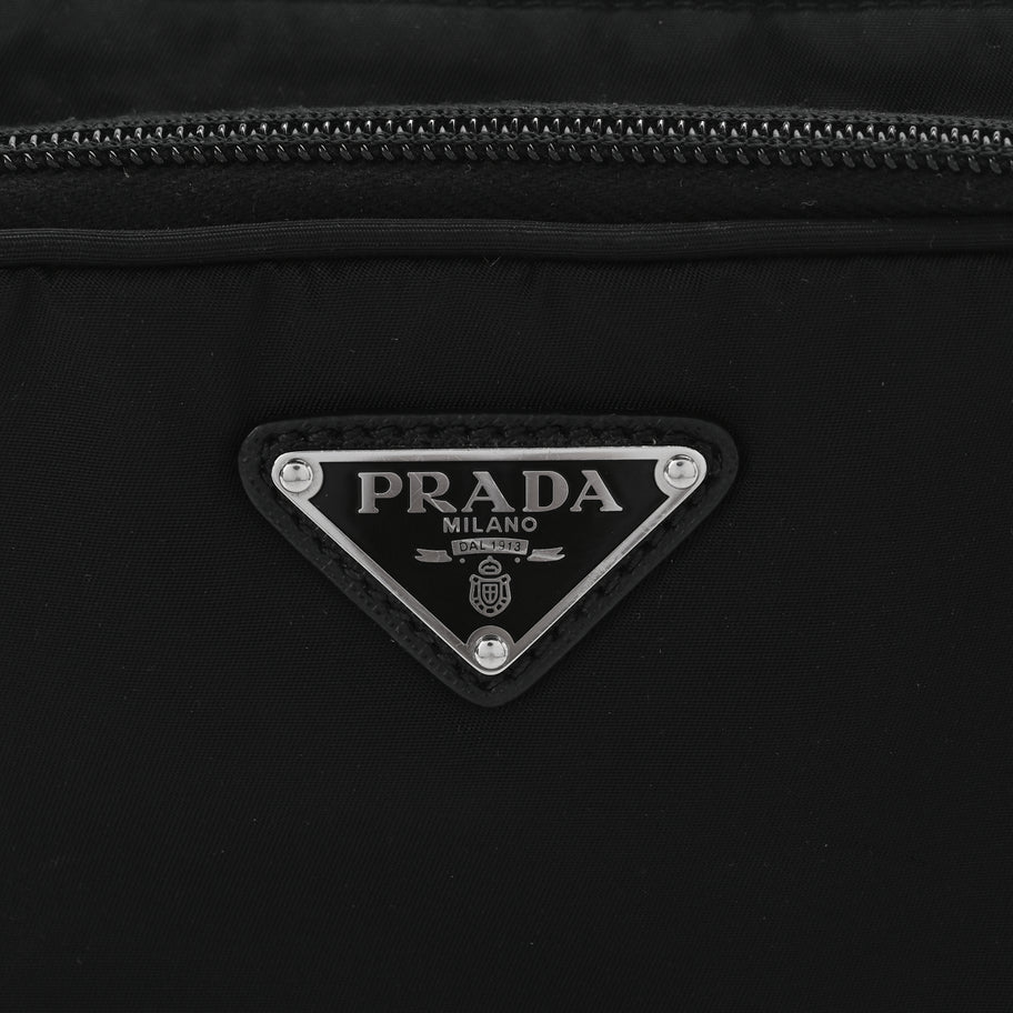 Prada Re-Nylon Saffiano Belt Bag Black Image 6