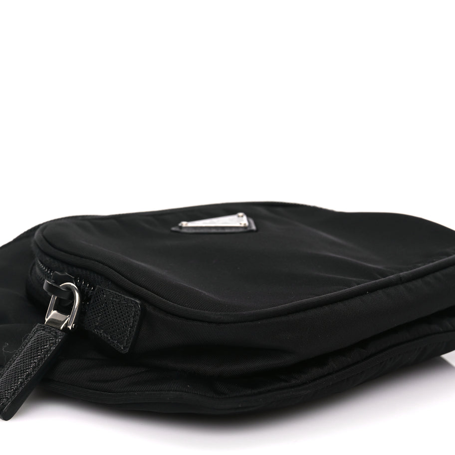 Prada Re-Nylon Saffiano Belt Bag Black Image 7