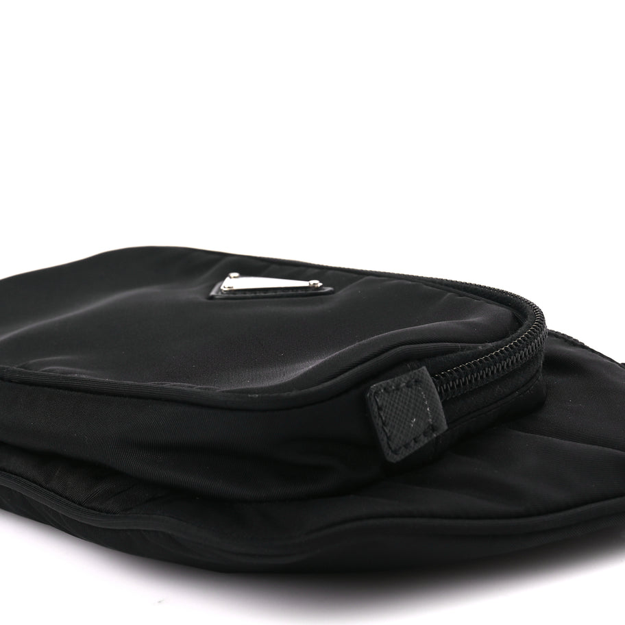 Prada Re-Nylon Saffiano Belt Bag Black Image 8