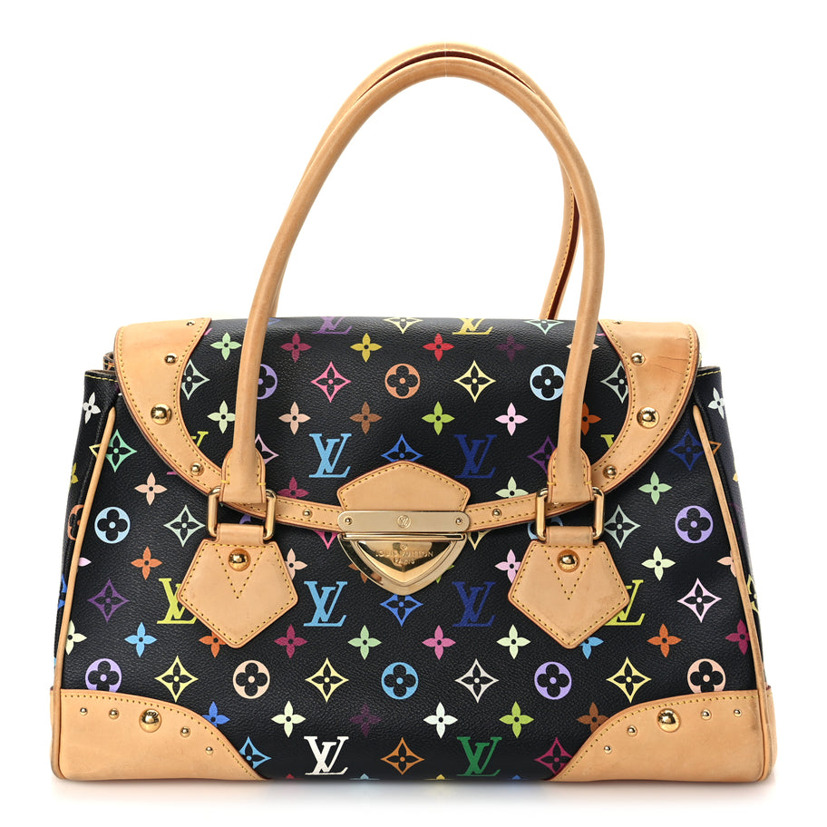 Louis Vuitton Monogram Multicolor Beverly GM Black Image 1