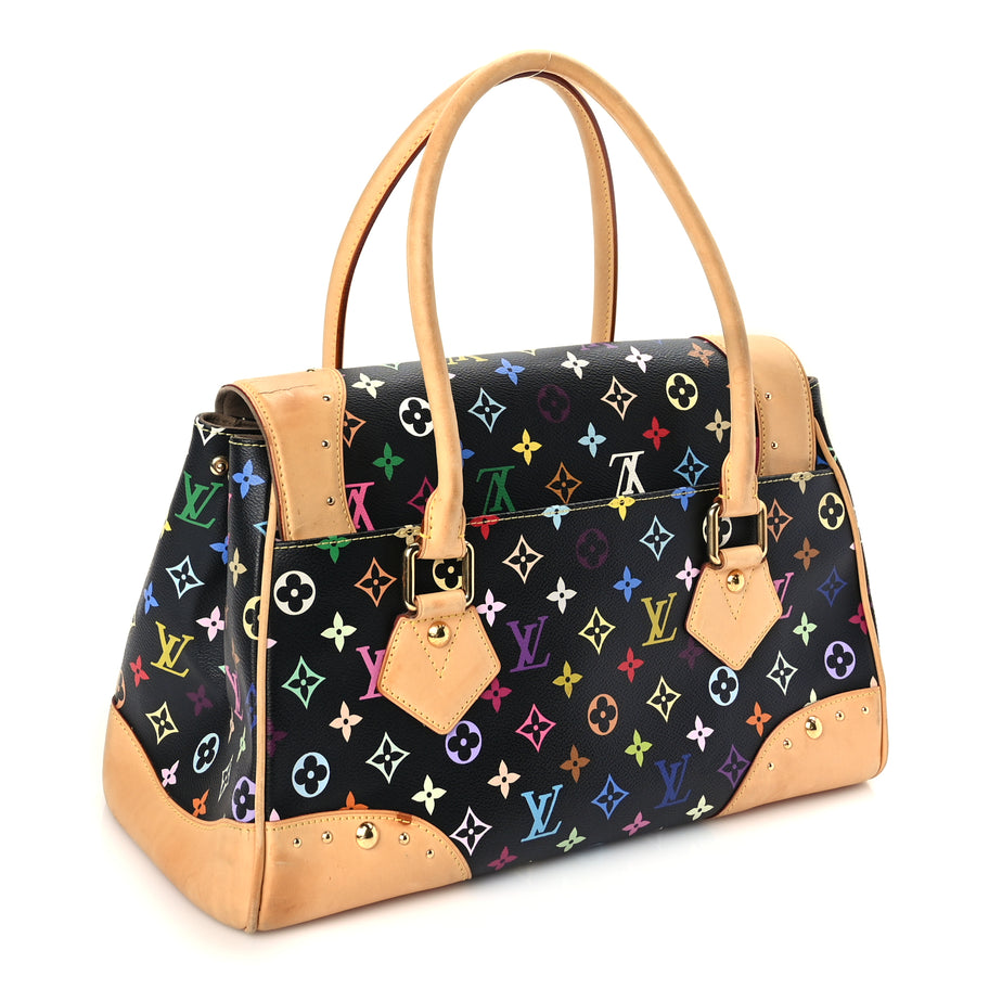 Louis Vuitton Monogram Multicolor Beverly GM Black Image 2