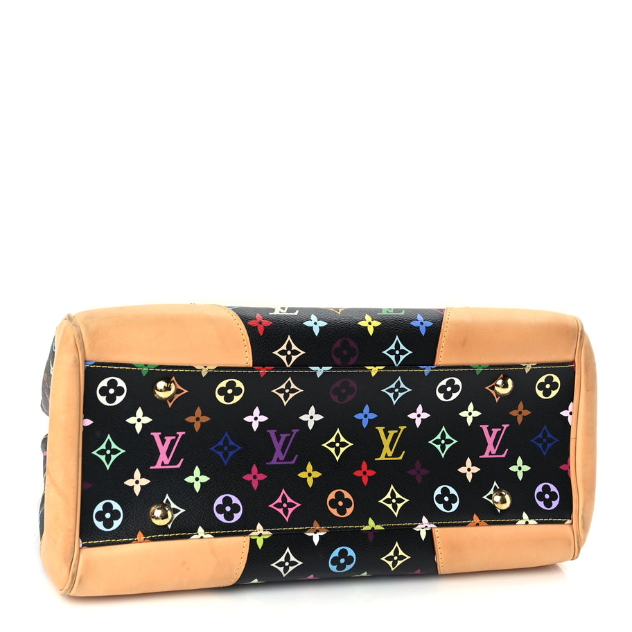 Louis Vuitton Monogram Multicolor Beverly GM Black Image 3
