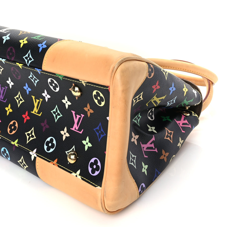 Louis Vuitton Monogram Multicolor Beverly GM Black Image 8
