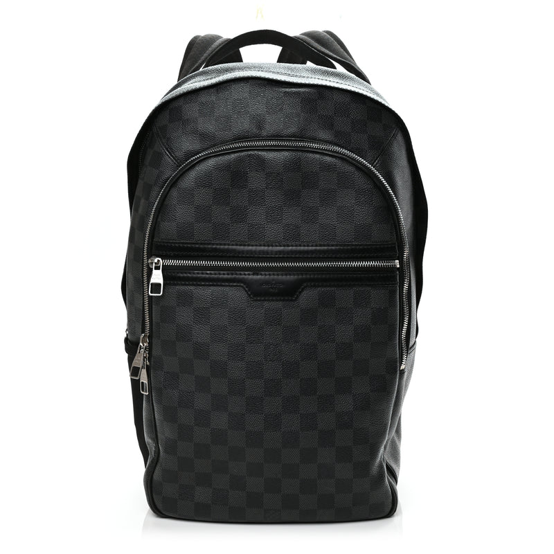  Louis Vuitton Damier Graphite Michael Backpack