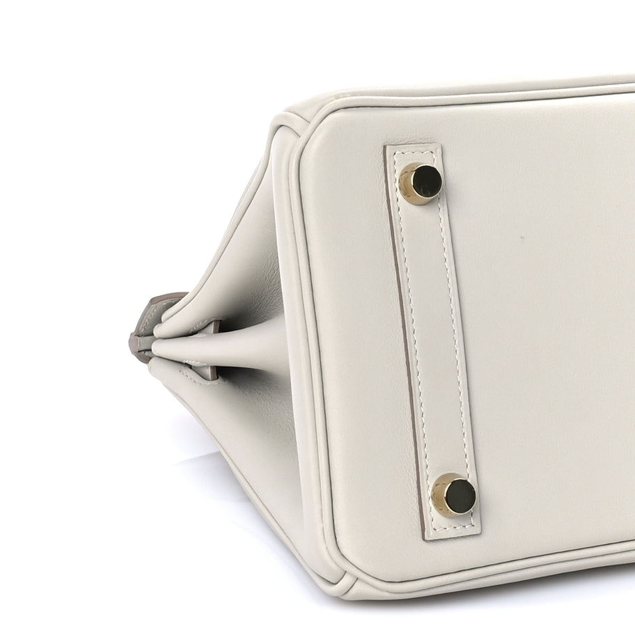 Hermes Swift Birkin 30  Gris Perle Image 8