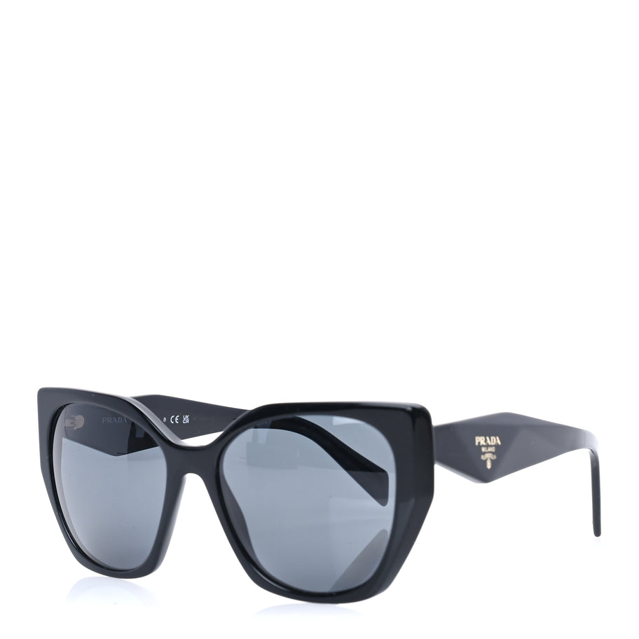 Prada Acetate Symbole Sunglasses SPR 19Z  Black Image 1