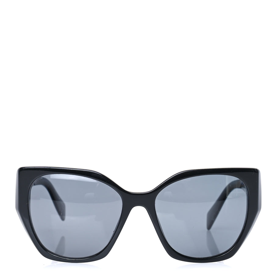 Prada Acetate Symbole Sunglasses SPR 19Z  Black Image 2