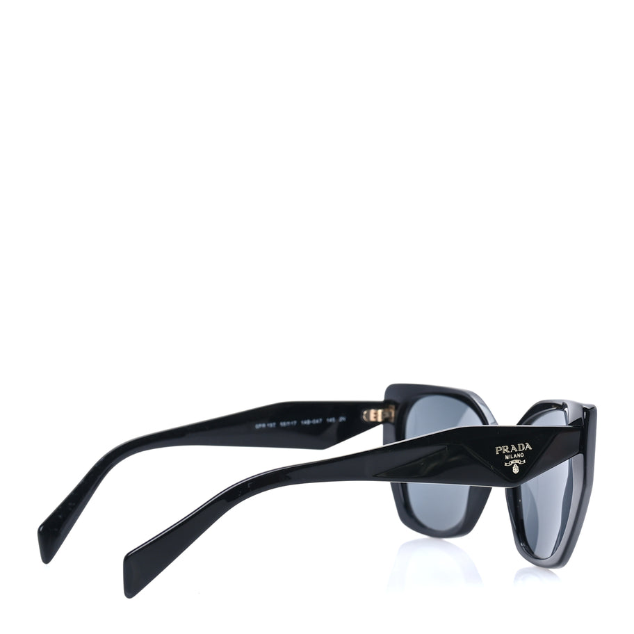 Prada Acetate Symbole Sunglasses SPR 19Z  Black Image 3