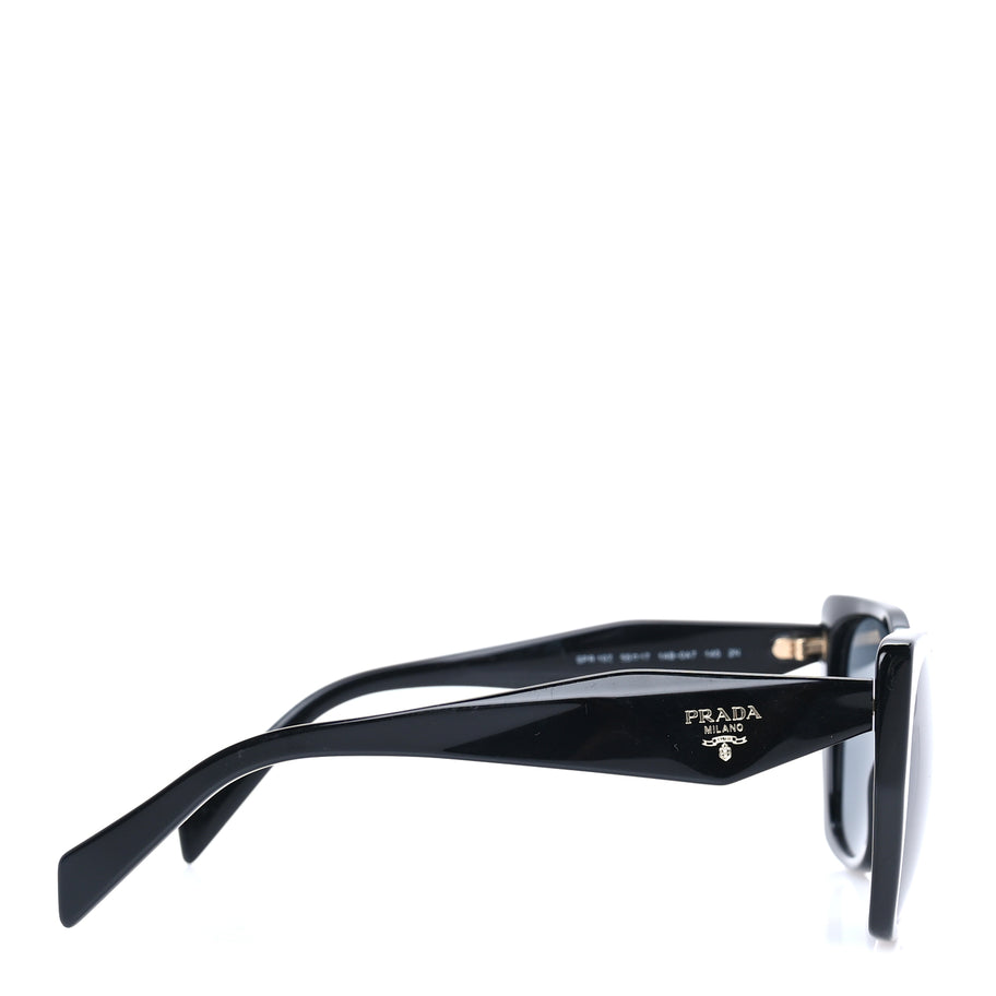 Prada Acetate Symbole Sunglasses SPR 19Z  Black Image 4