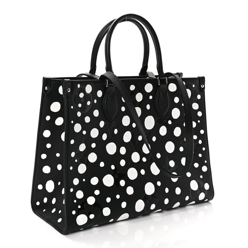  Louis Vuitton LV X YK Empreinte Monogram Giant Onthego MM Black