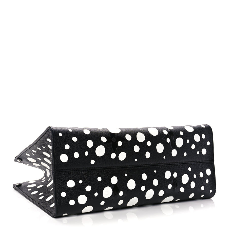 Louis Vuitton LV X YK Empreinte Monogram Giant Onthego MM Black Image 3