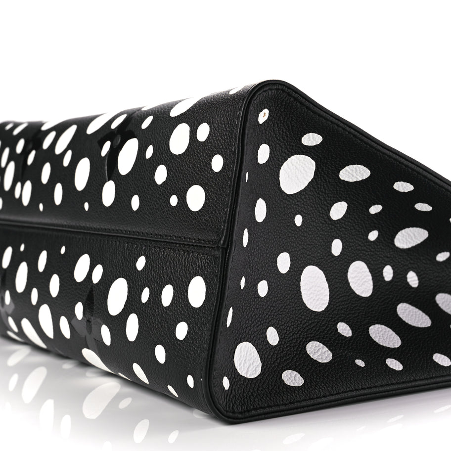 Louis Vuitton LV X YK Empreinte Monogram Giant Onthego MM Black Image 8