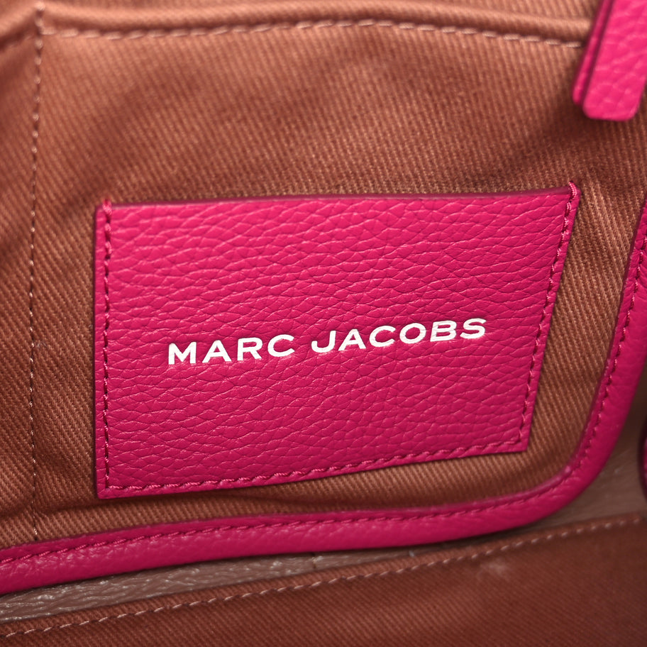 Marc Jacobs Grained Calfskin Medium The Tote Bag Lipstick Image 5