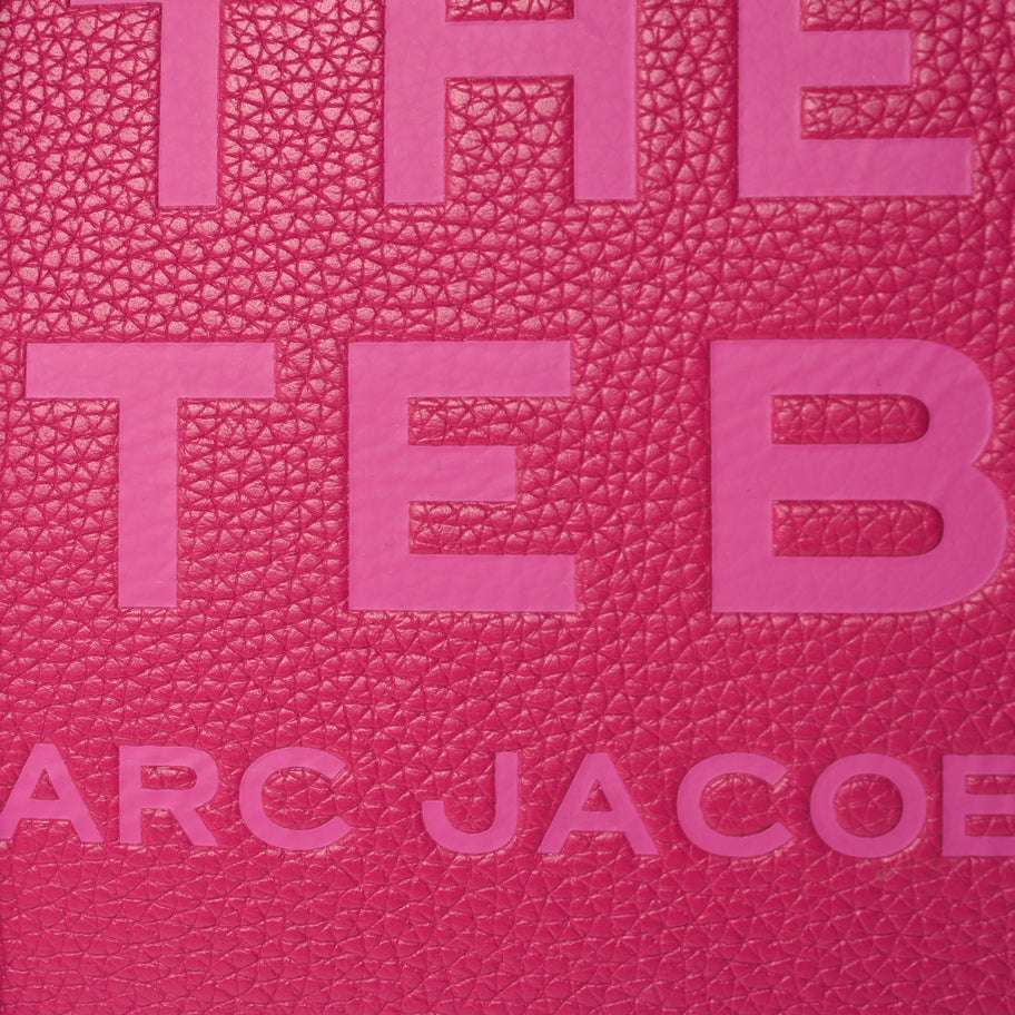 Marc Jacobs Grained Calfskin Medium The Tote Bag Lipstick Image 7