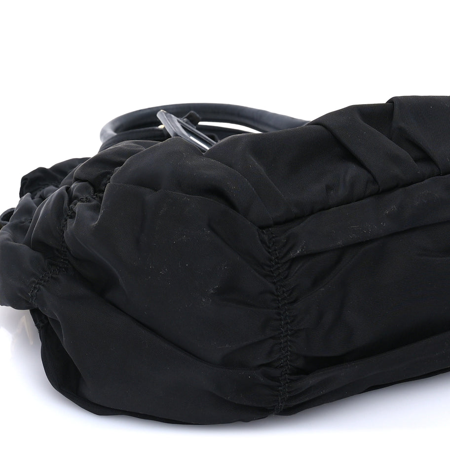 Prada Tessuto Nylon Gaufre Tote Black Image 7