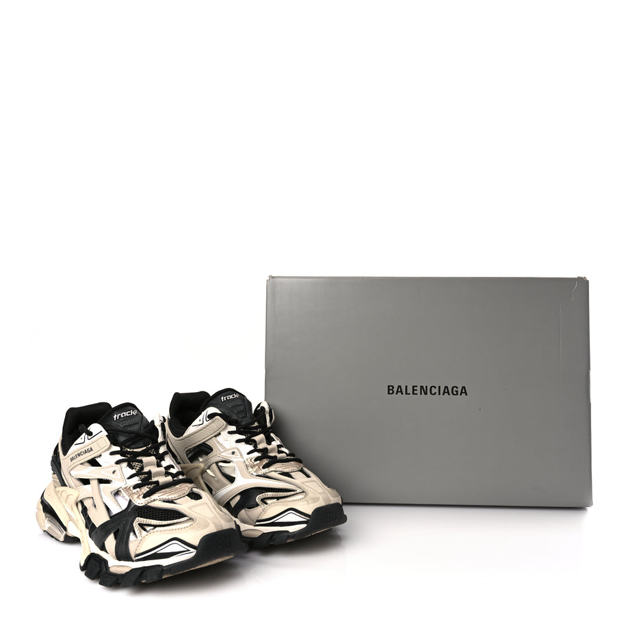 Balenciaga Rubber Mesh Bi-Color Mens Track.2 Open Sneakers Balenciaga Rubber Mesh Bi-Color Mens Track.2 Open Sneakers