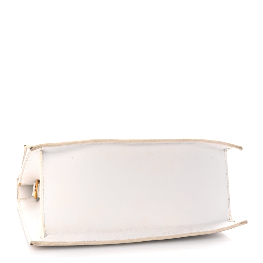 Jacquemus Smooth Calfskin Le Grand Chiquito White Image 3