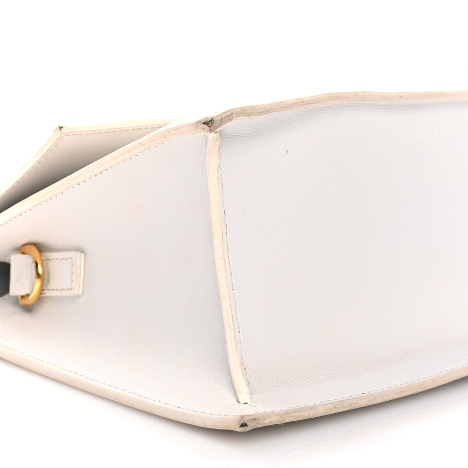 Jacquemus Smooth Calfskin Le Grand Chiquito White Image 6