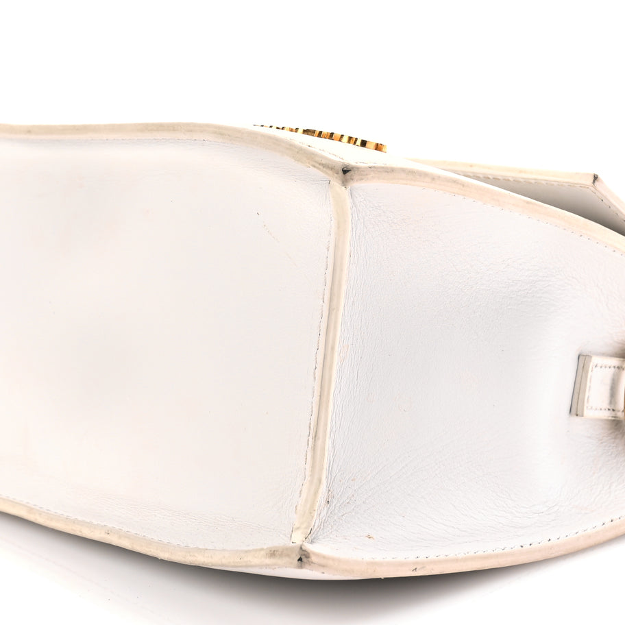 Jacquemus Smooth Calfskin Le Grand Chiquito White Image 7