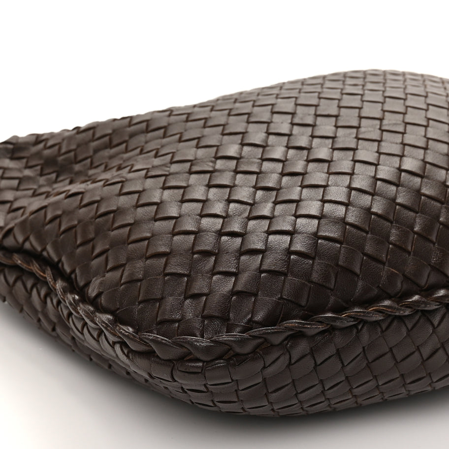 Bottega Veneta Nappa Intrecciato Medium Veneta Hobo Ebano Image 7