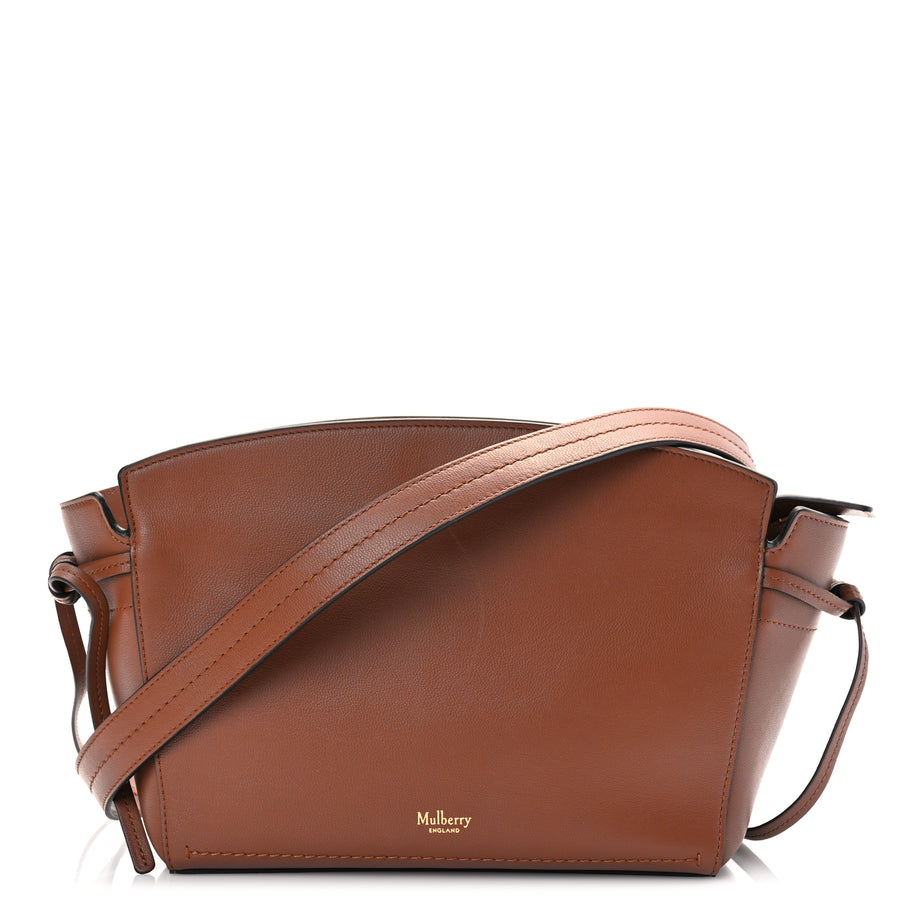 Mulberry Micro Classic Grain Clovelly Crossbody Bright Oak Image 1
