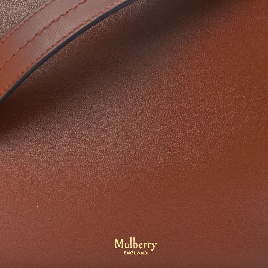 Mulberry Micro Classic Grain Clovelly Crossbody Bright Oak Image 6