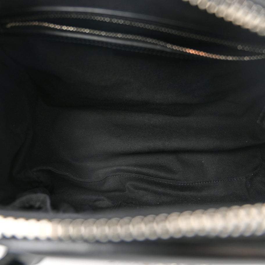 Givenchy Shiny Lord Calfskin Mini Antigona Black Image 4