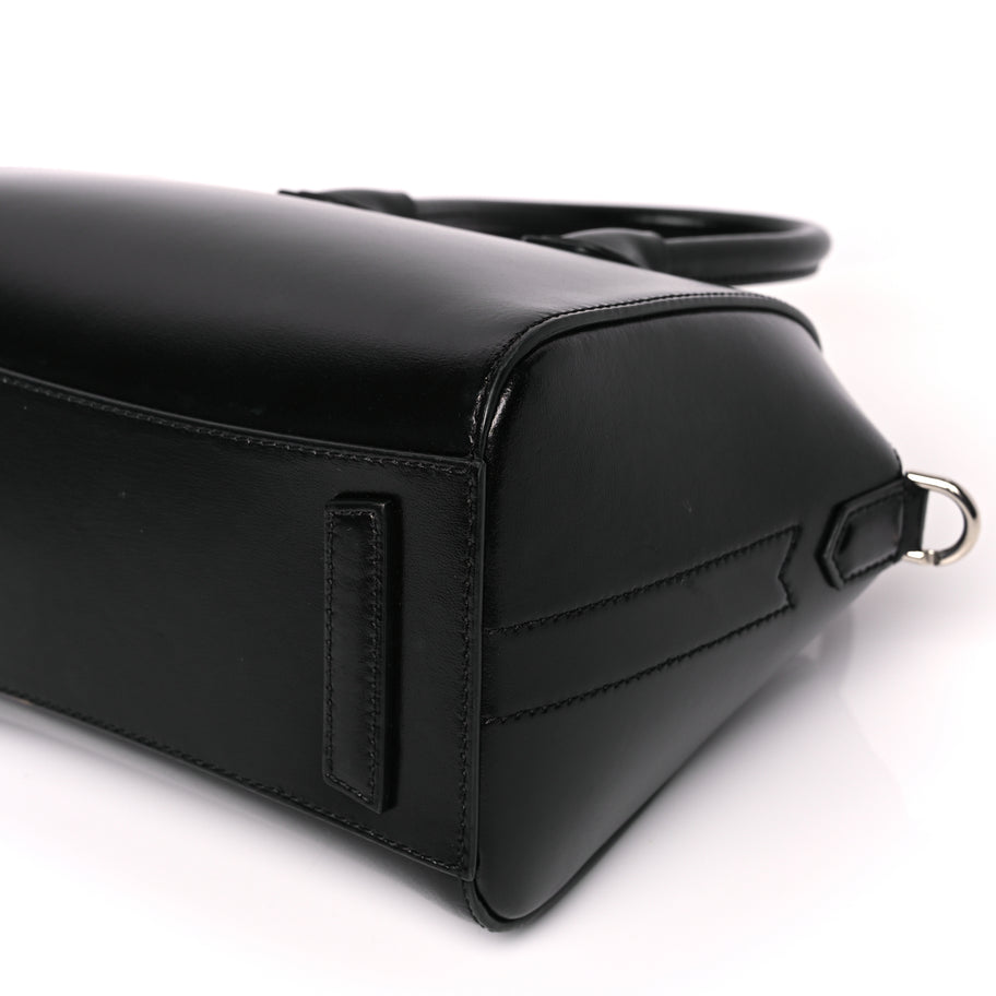 Givenchy Shiny Lord Calfskin Mini Antigona Black Image 8
