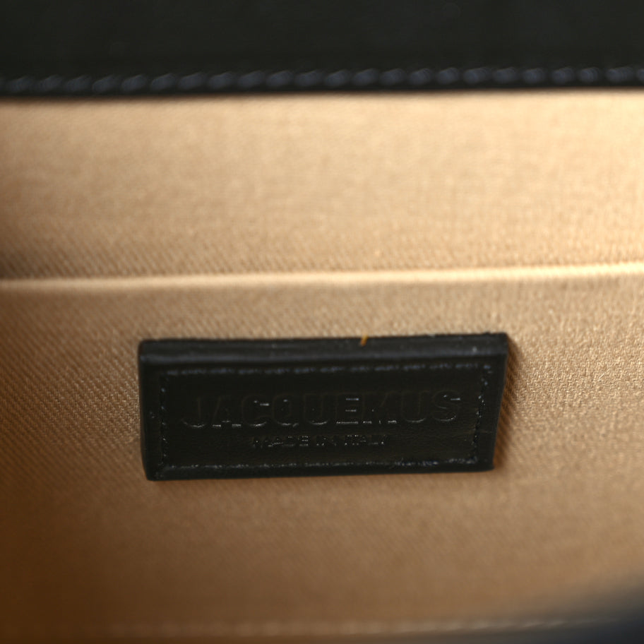 Jacquemus Smooth Calfskin Le Grand Chiquito Black Image 5