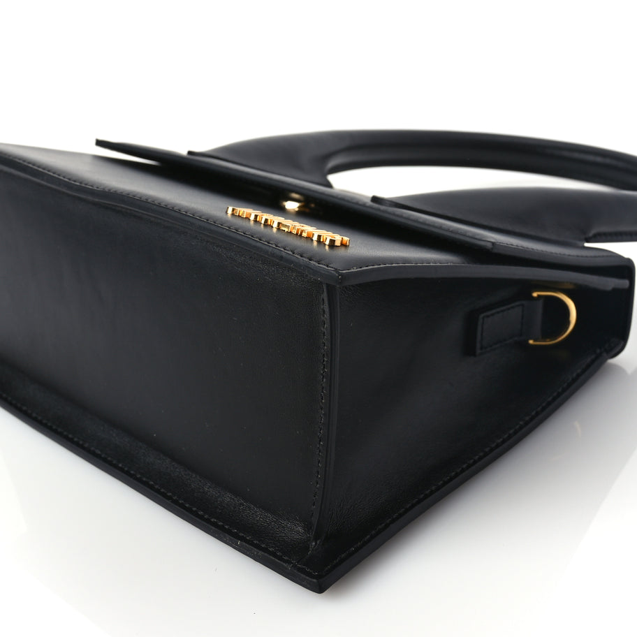 Jacquemus Smooth Calfskin Le Grand Chiquito Black Image 8