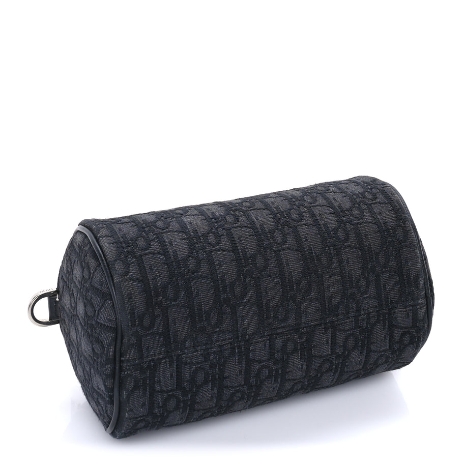 Christian Dior Oblique Roller Messenger Bag Black Image 3