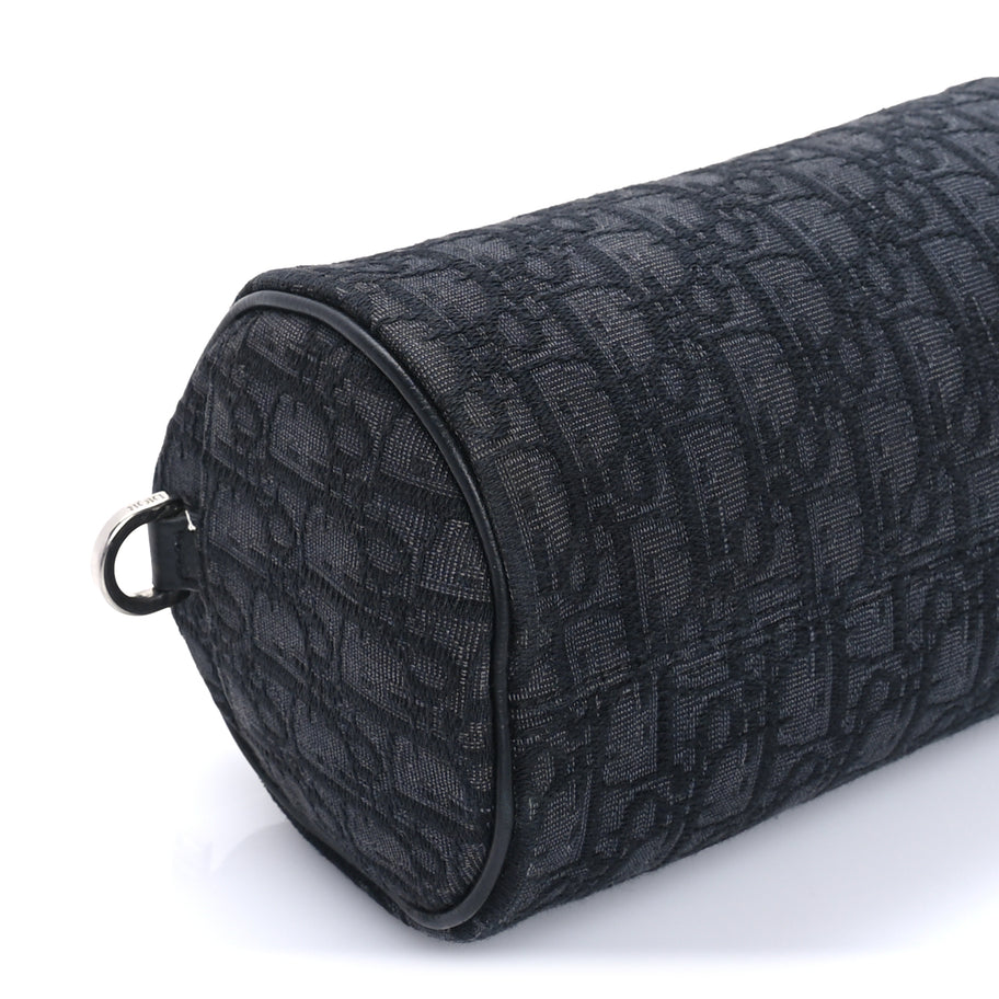 Christian Dior Oblique Roller Messenger Bag Black Image 7