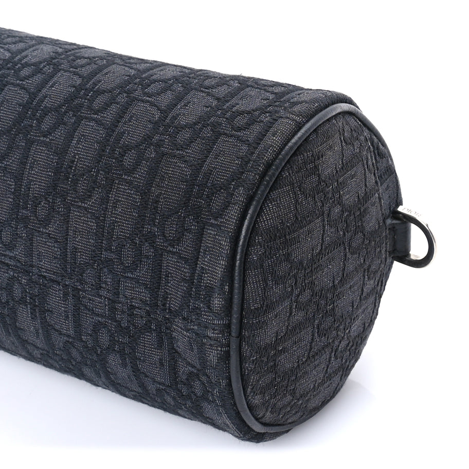 Christian Dior Oblique Roller Messenger Bag Black Image 8