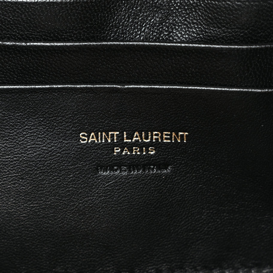 Saint Laurent Canvas Calfskin Leopard Print Monogram Mini Lou Camera Bag Brown Image 5
