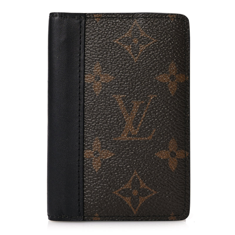  Louis Vuitton Monogram Macassar Pocket Organizer NM
