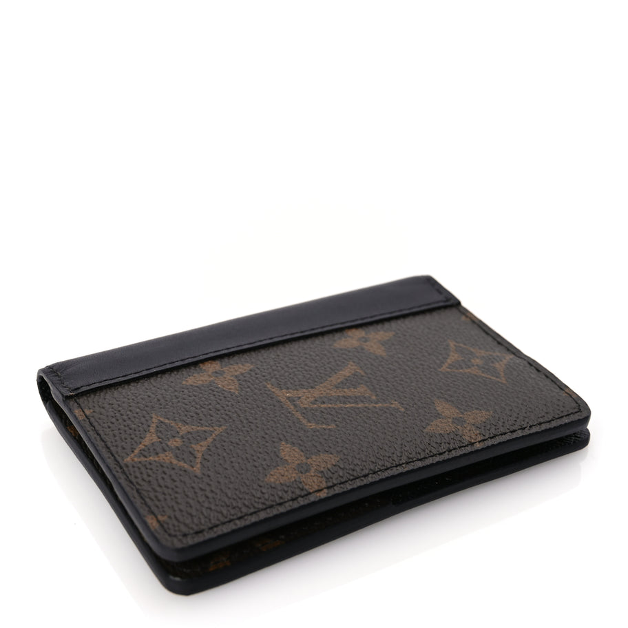 Louis Vuitton Monogram Macassar Pocket Organizer NM Image 4