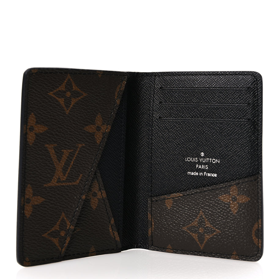 Louis Vuitton Monogram Macassar Pocket Organizer NM Image 5
