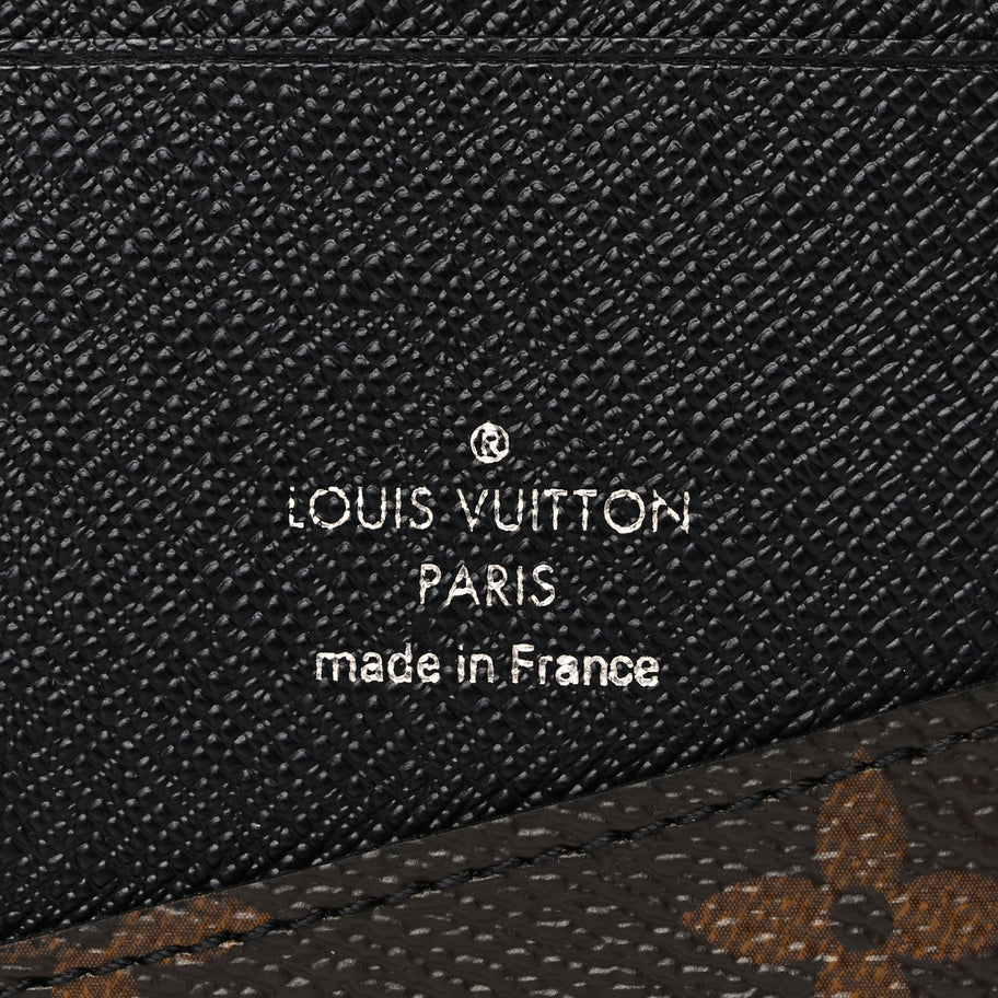 Louis Vuitton Monogram Macassar Pocket Organizer NM Image 6